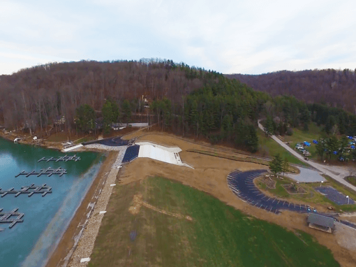 Lake of 4 Seasons Dam & Spillway