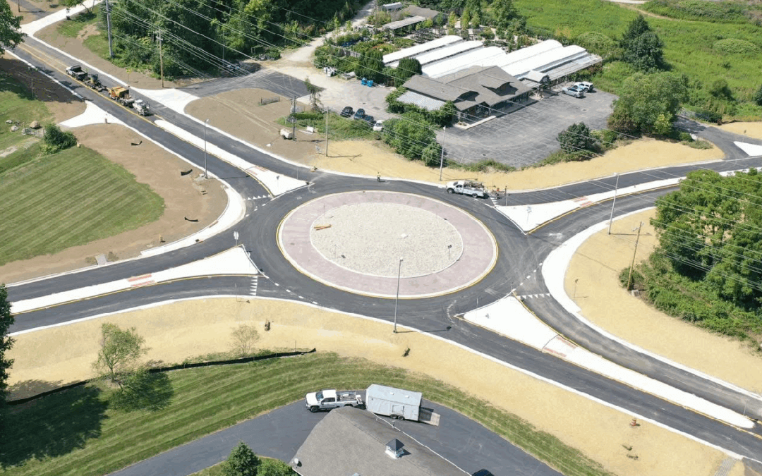 DEL-315-5.66 at Hyatts Road Roundabout