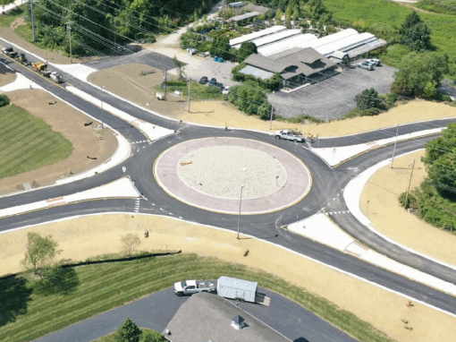 DEL-315-5.66 at Hyatts Road Roundabout